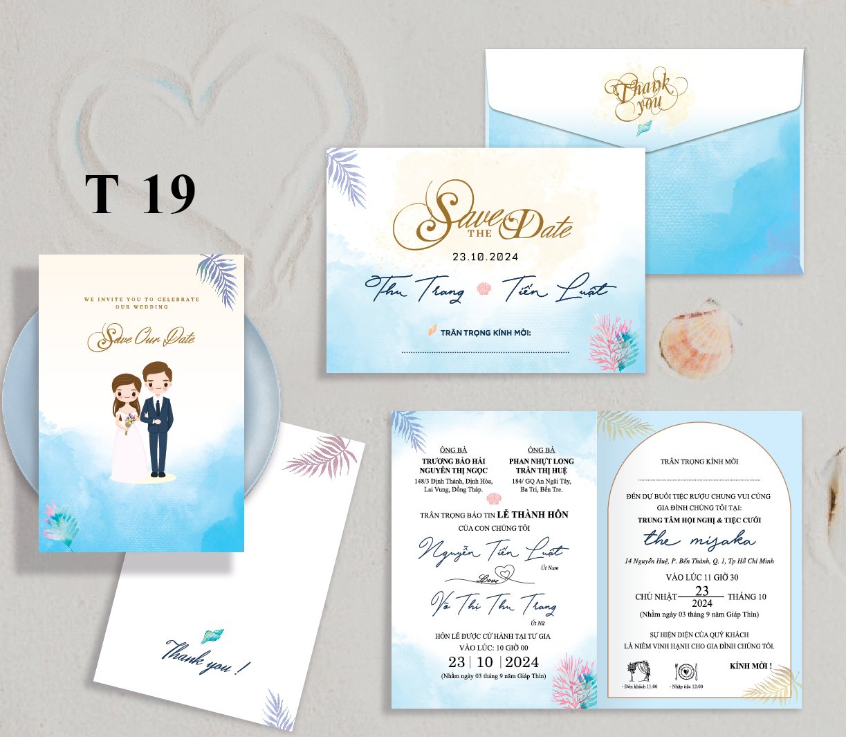 in thiệp cưới đẹp giá rẻ đồng xoài, bình phước khánh huyền