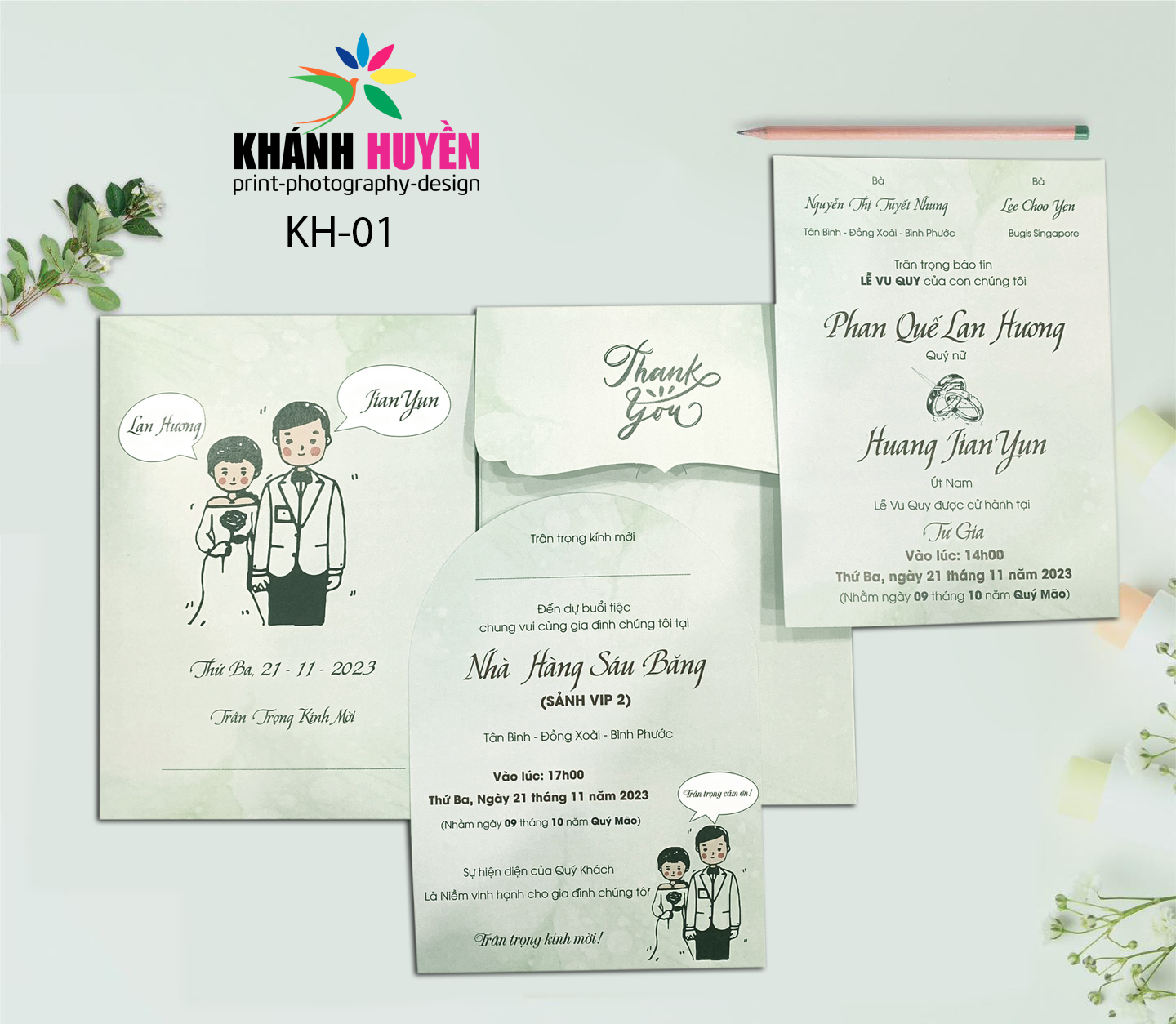 in thiep cuoi dep dong xoai