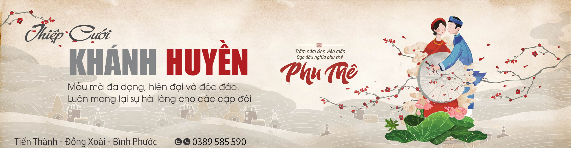 thiep cuoi dep dong xoai