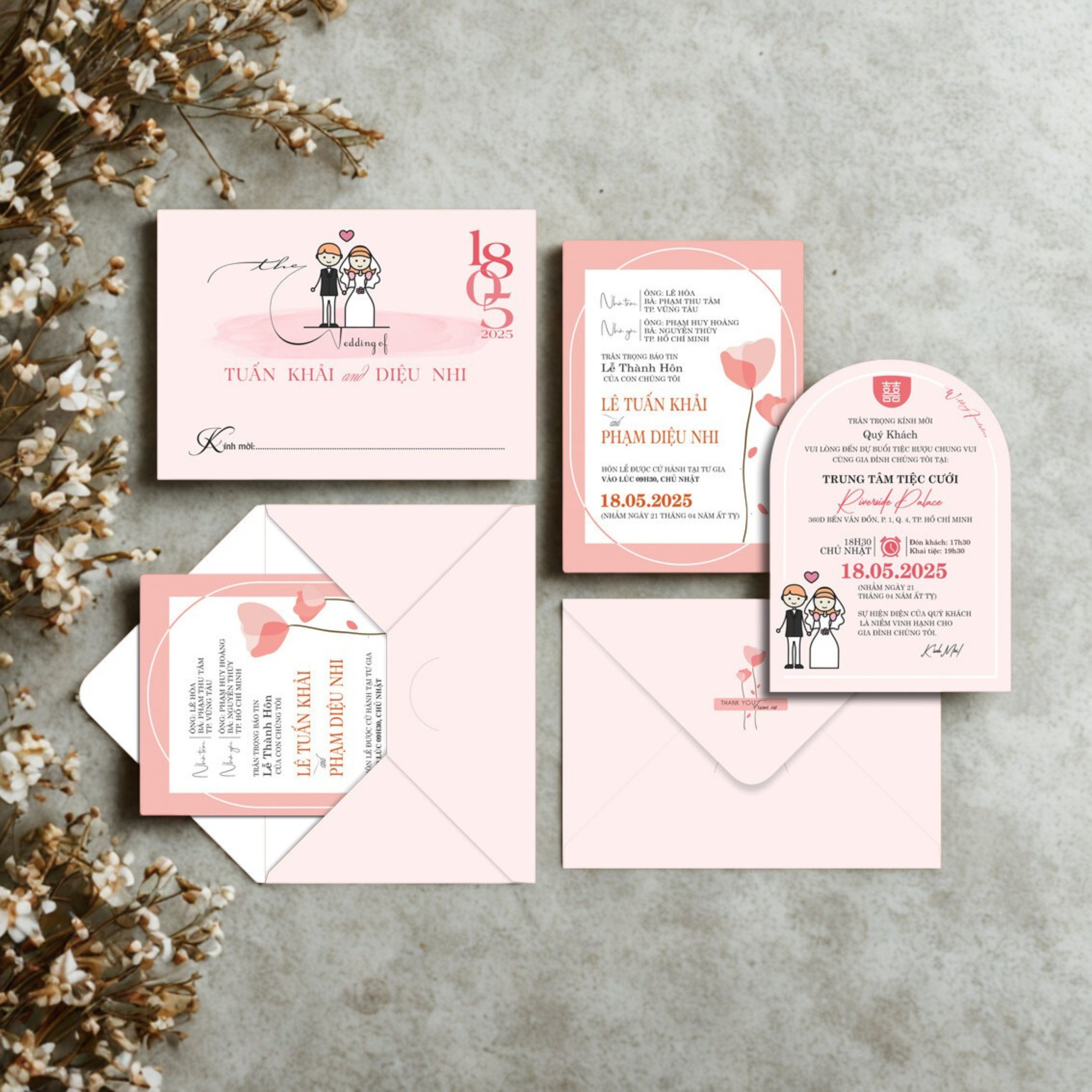 in thiep cuoi dep dong xoai