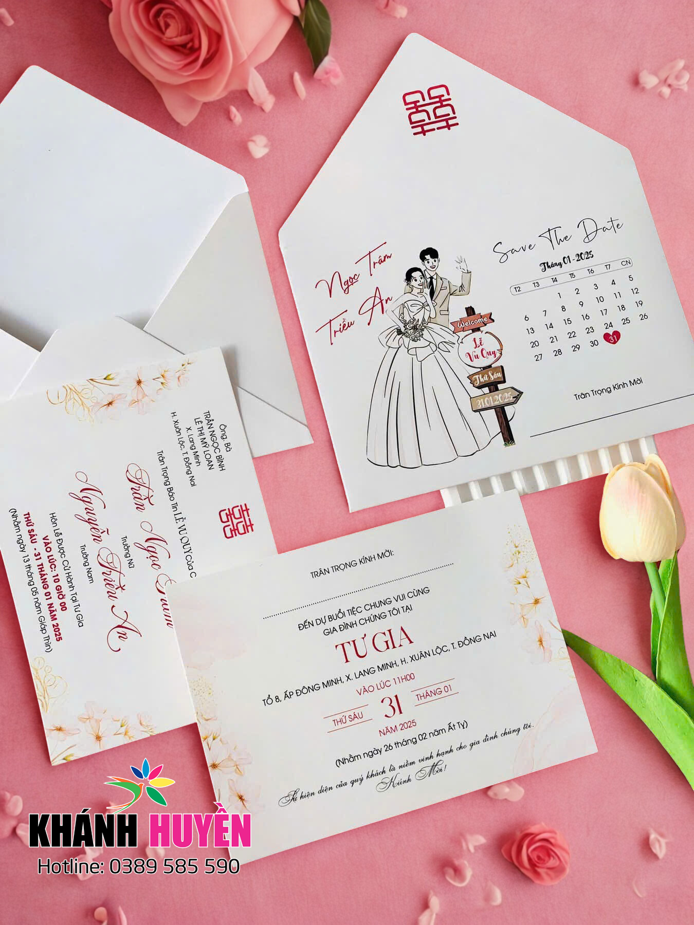 in thiep cuoi dep dong xoai