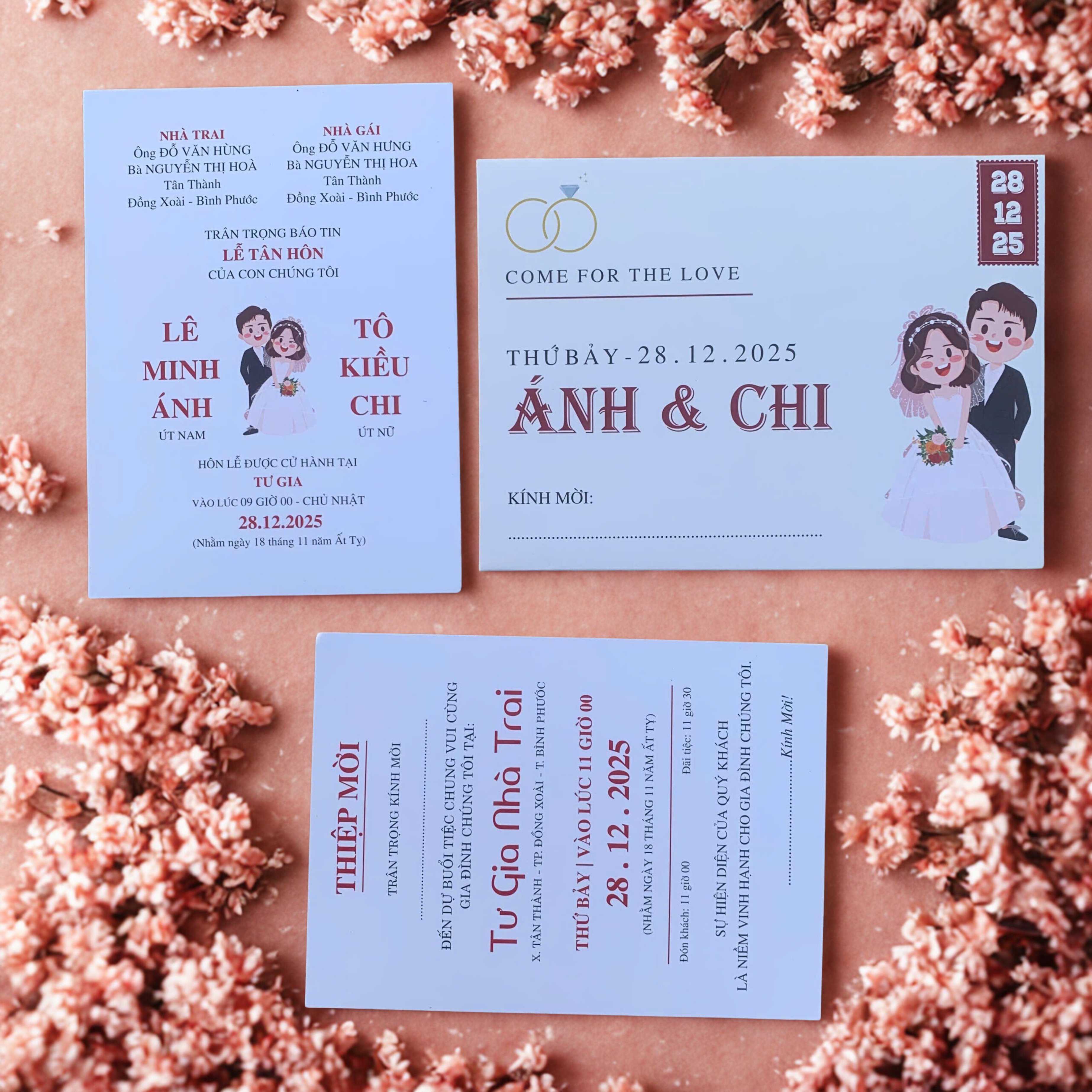 in thiep cuoi dep dong xoai