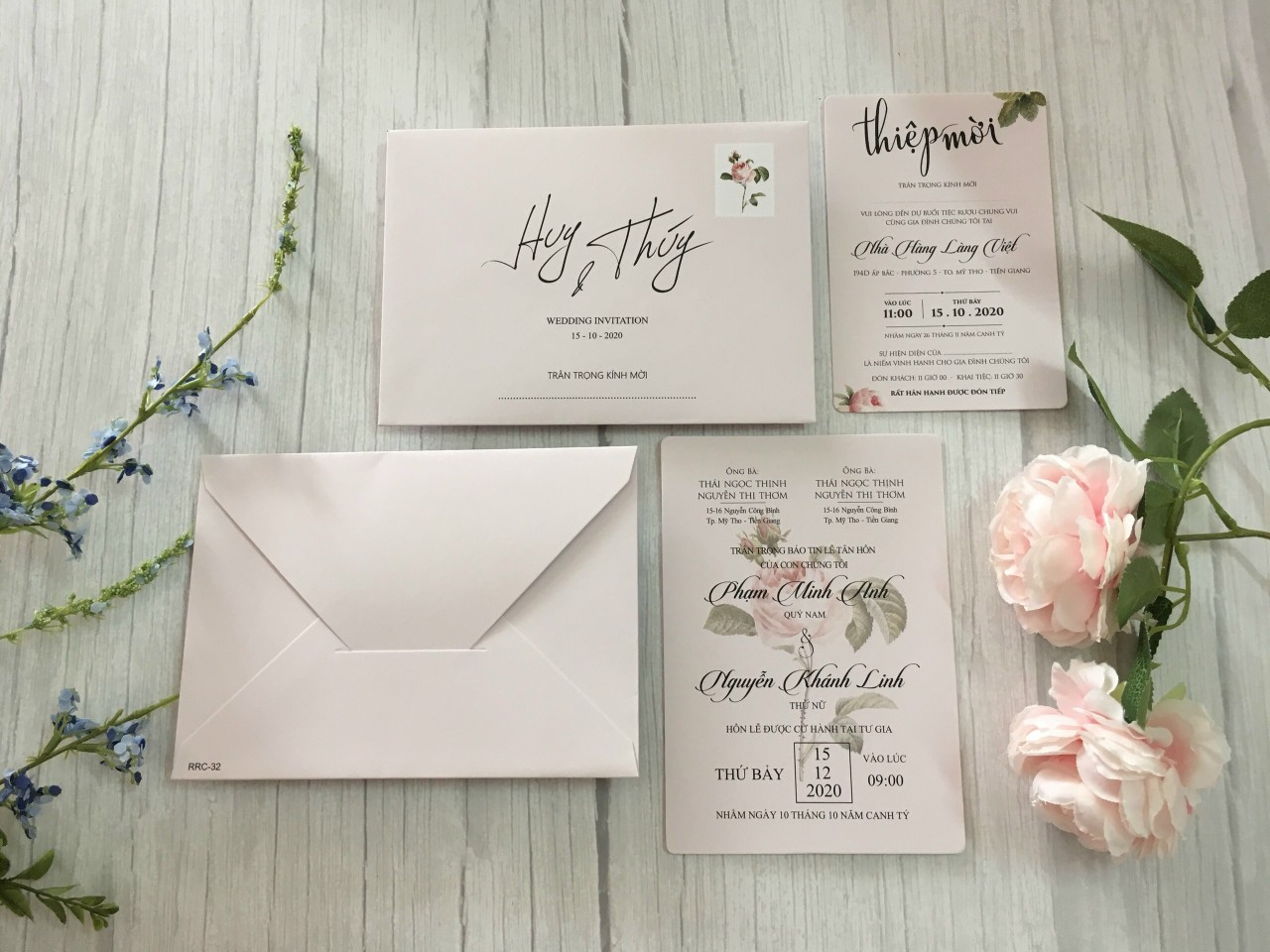 in thiep cuoi dep dong xoai